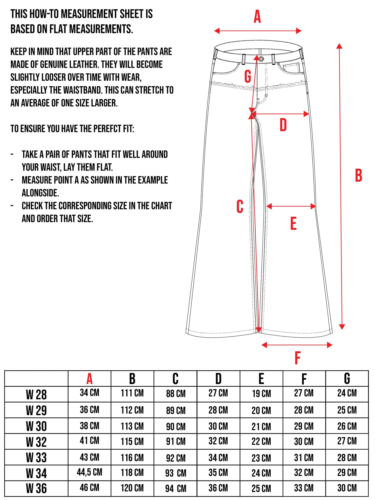 Leather dipped Selvedge Denim flared