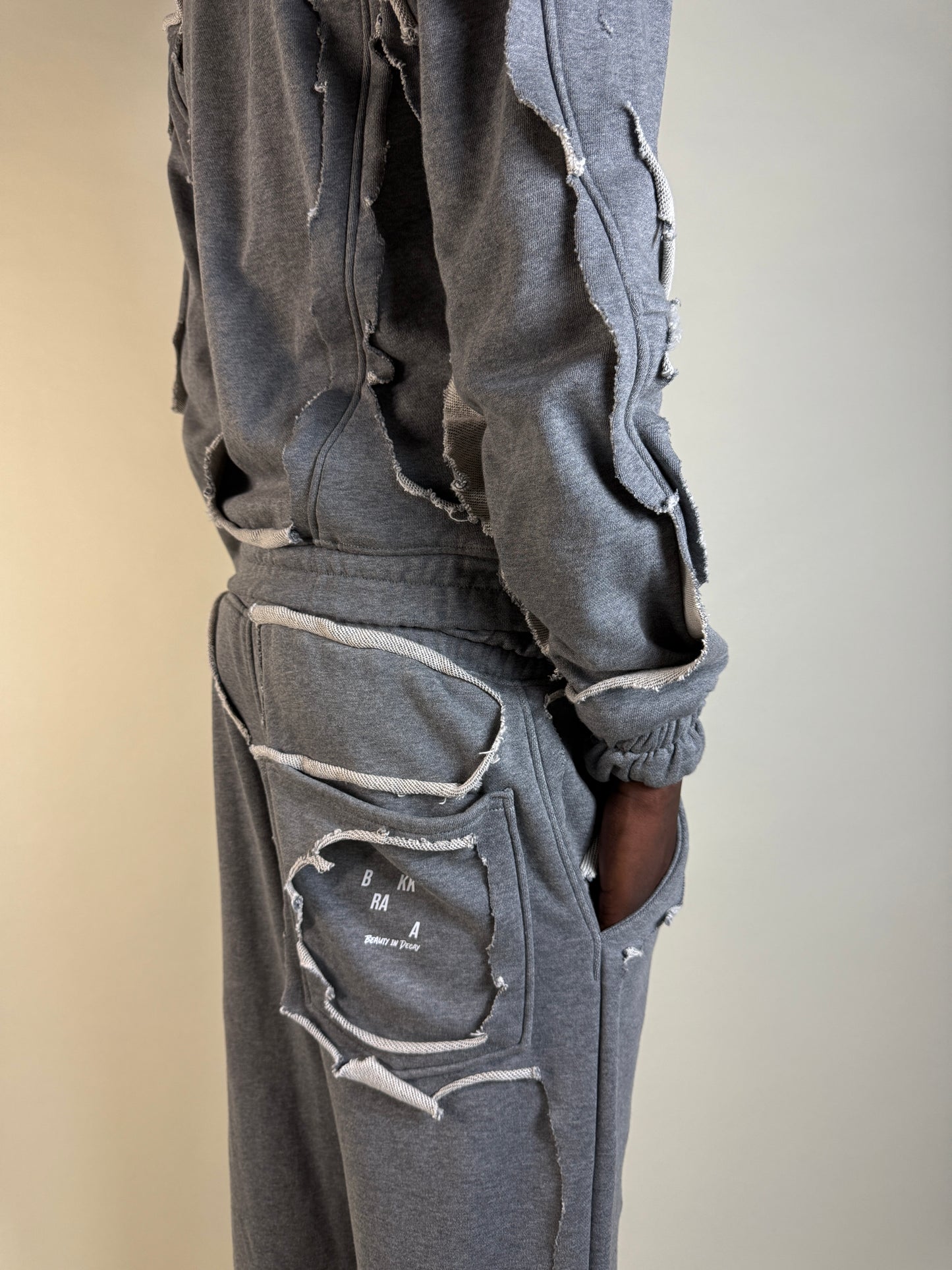 Cut-out trackpants
