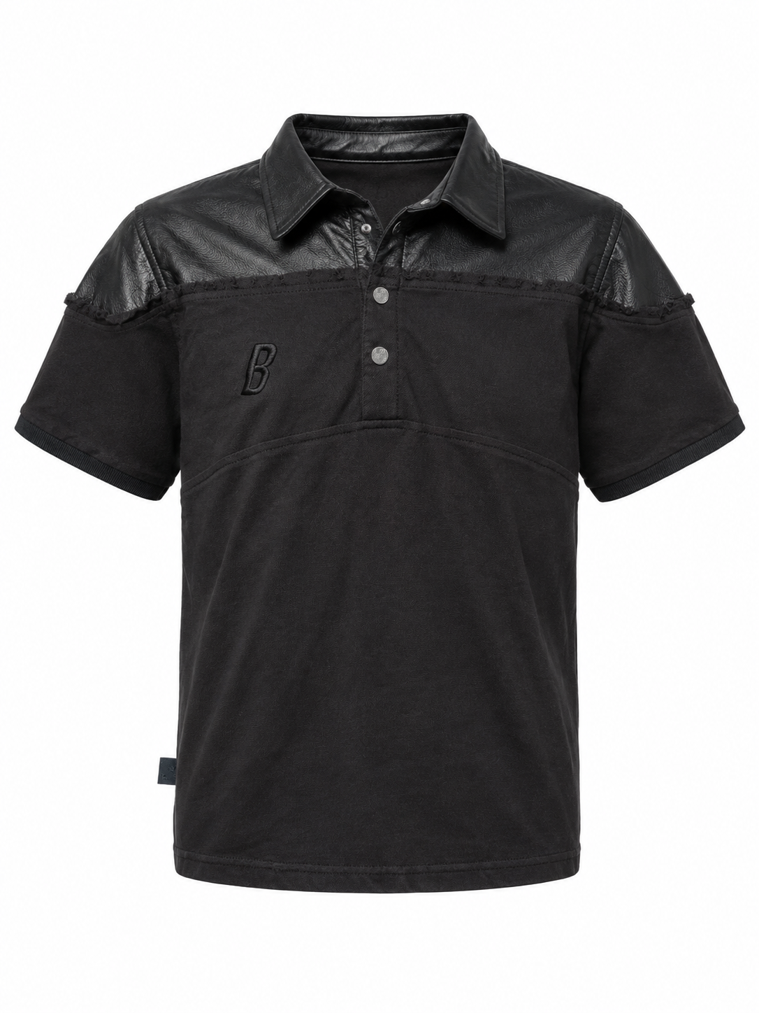 LEATHER DIPPED POLO