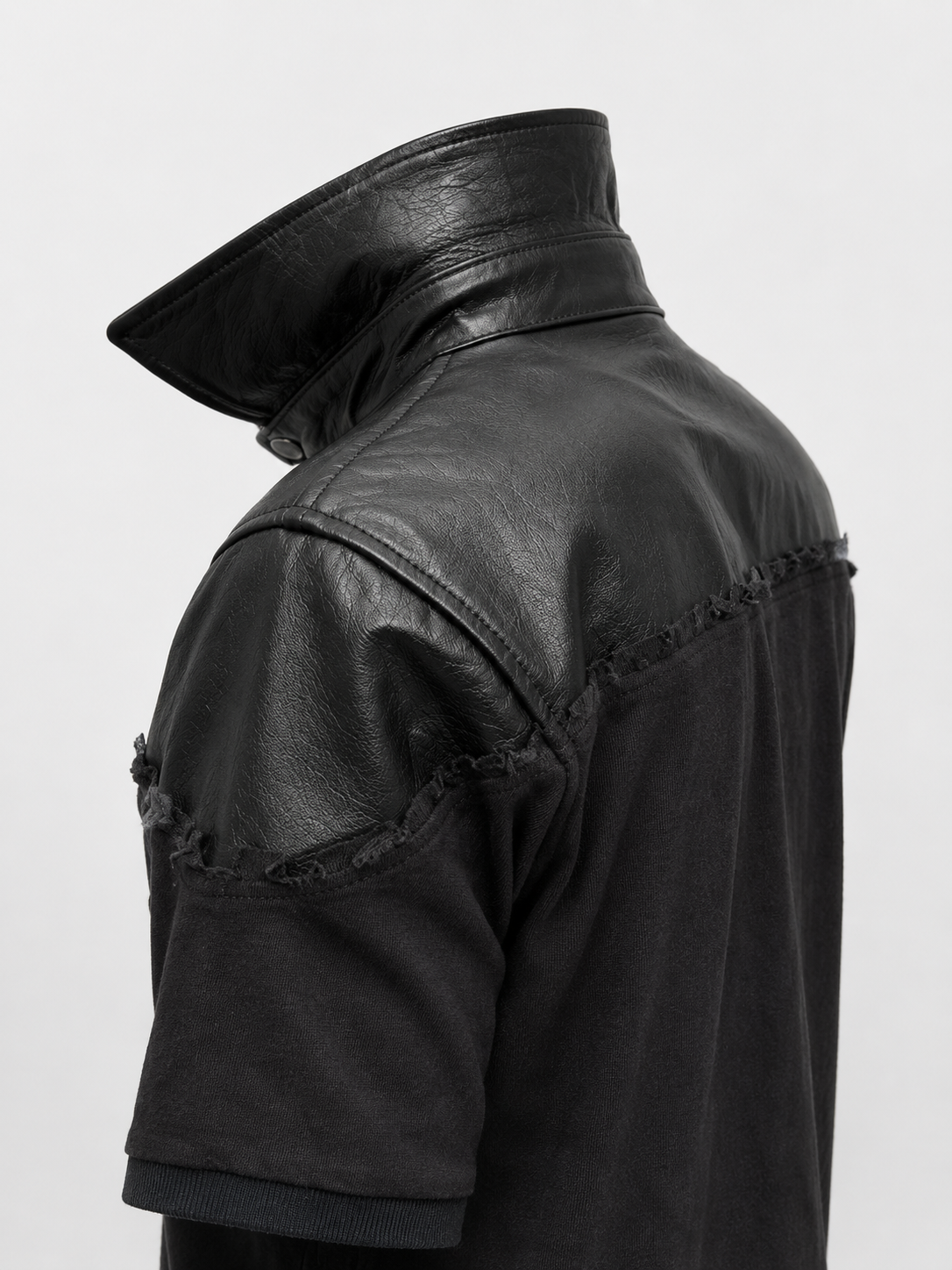 LEATHER DIPPED POLO
