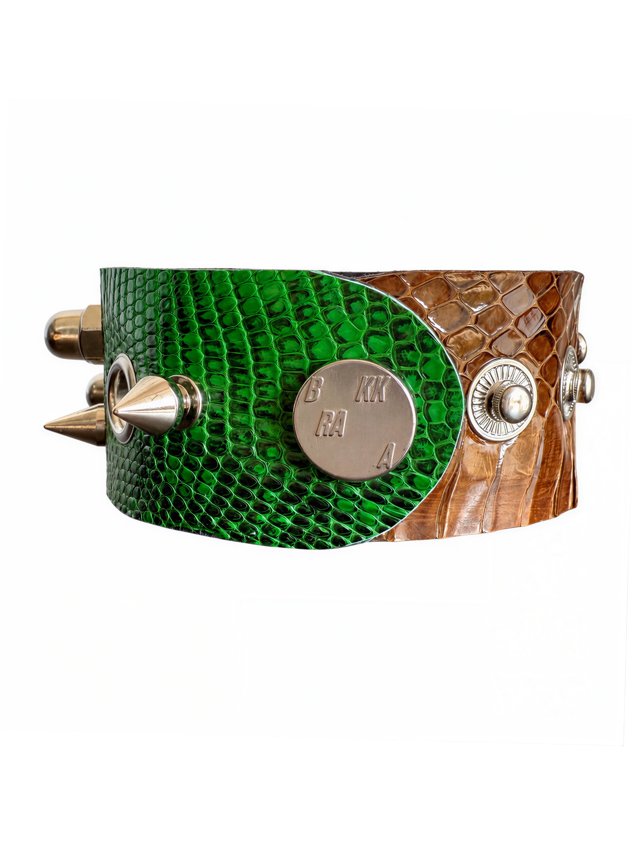 REPTILE PATCHWORK ASSYMETRIC