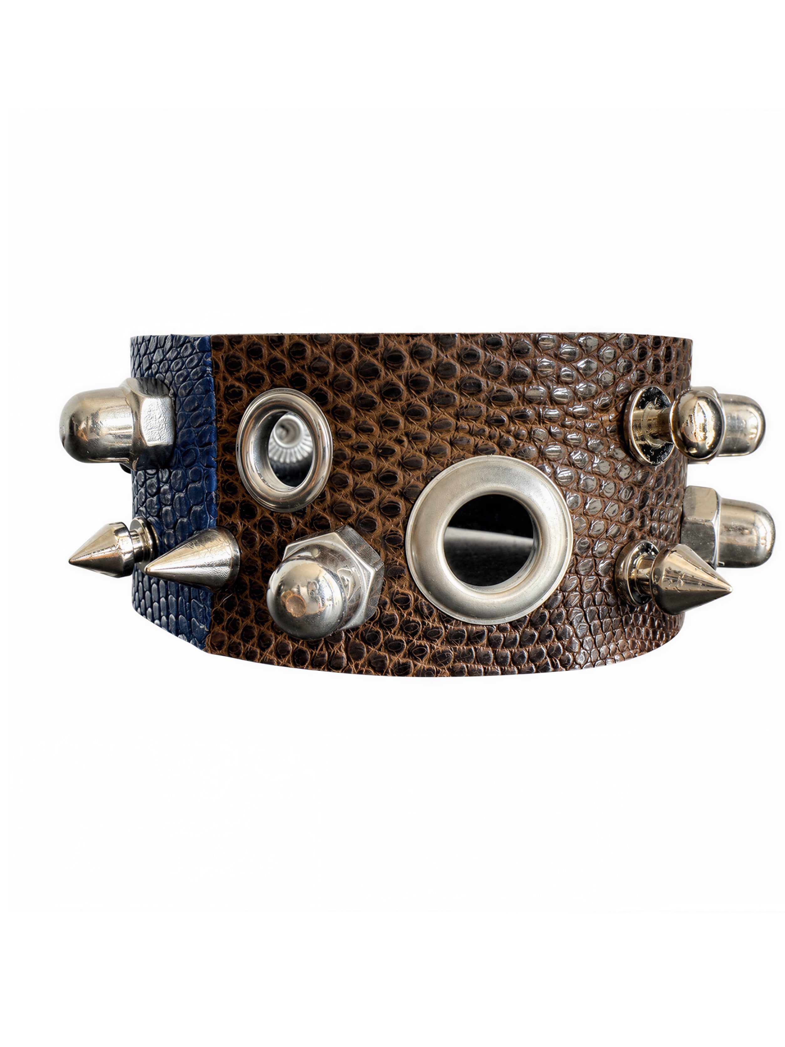 REPTILE PATCHWORK ASSYMETRIC