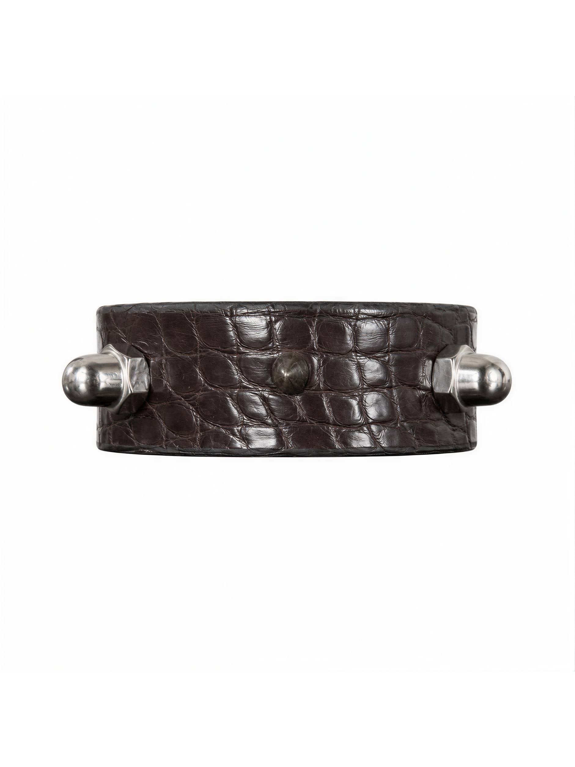 BARK BROWN ALLIGATOR