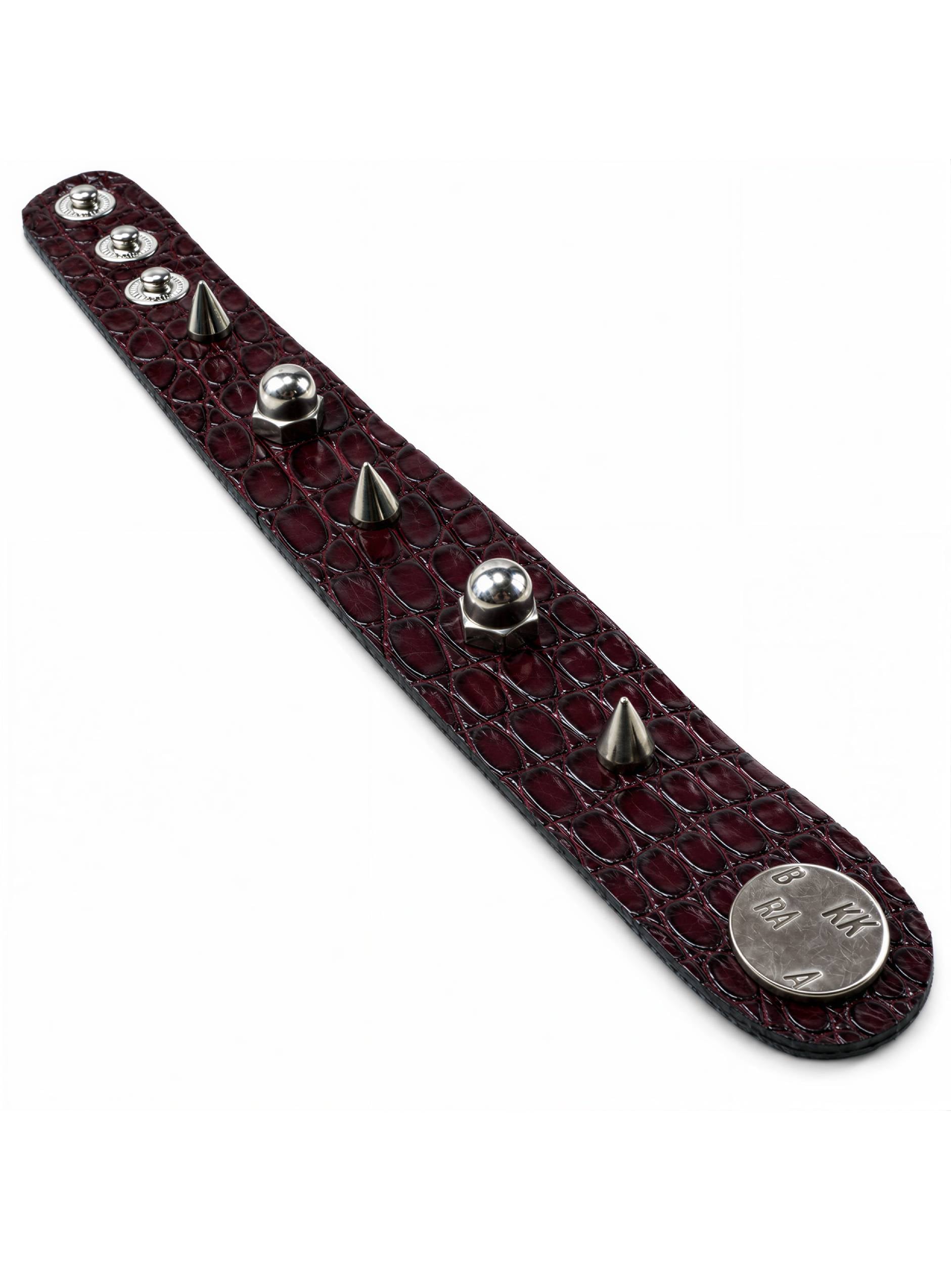BORDEAUX BROWN ALLIGATOR