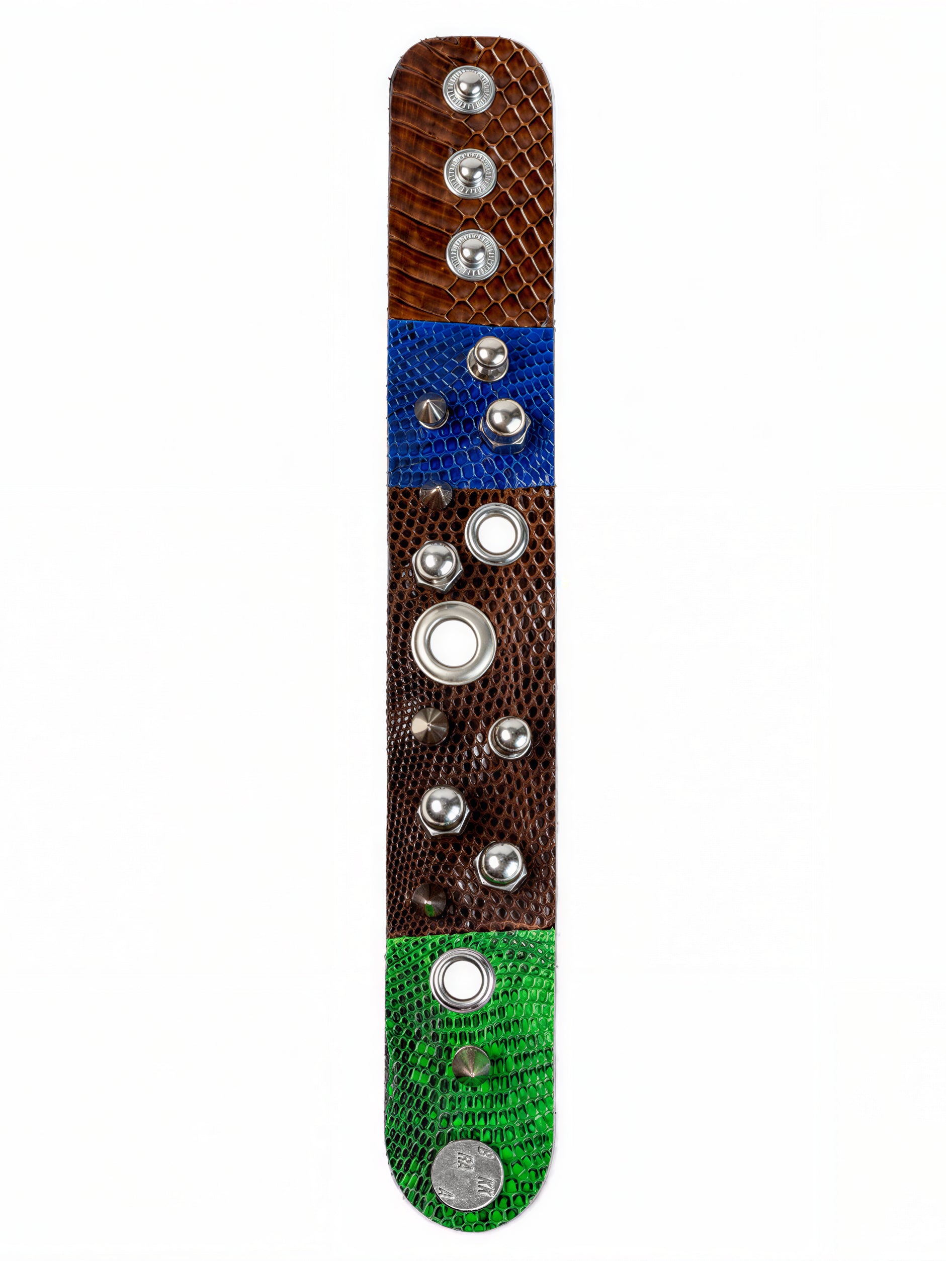 REPTILE PATCHWORK ASSYMETRIC