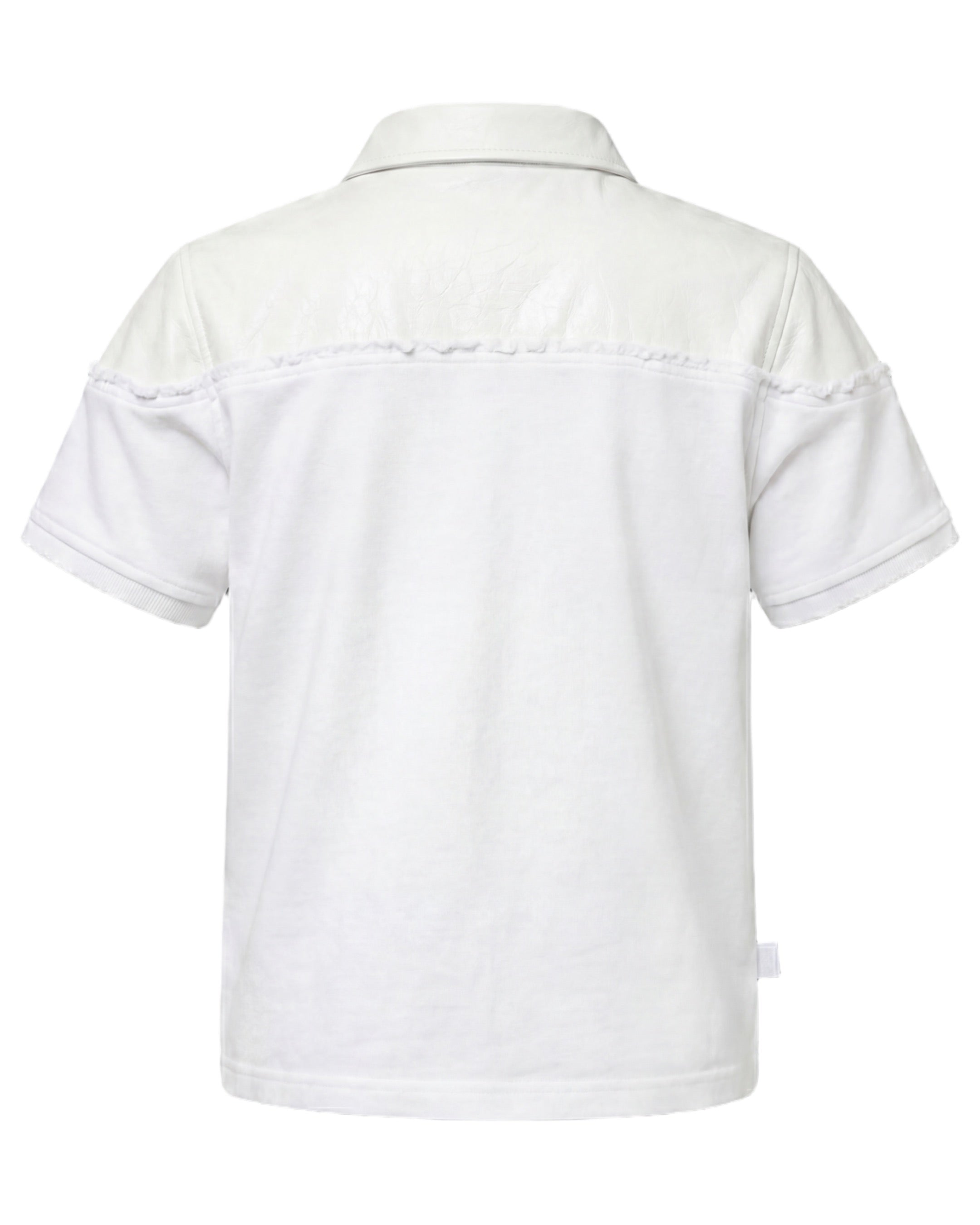 LEATHER DIPPED POLO