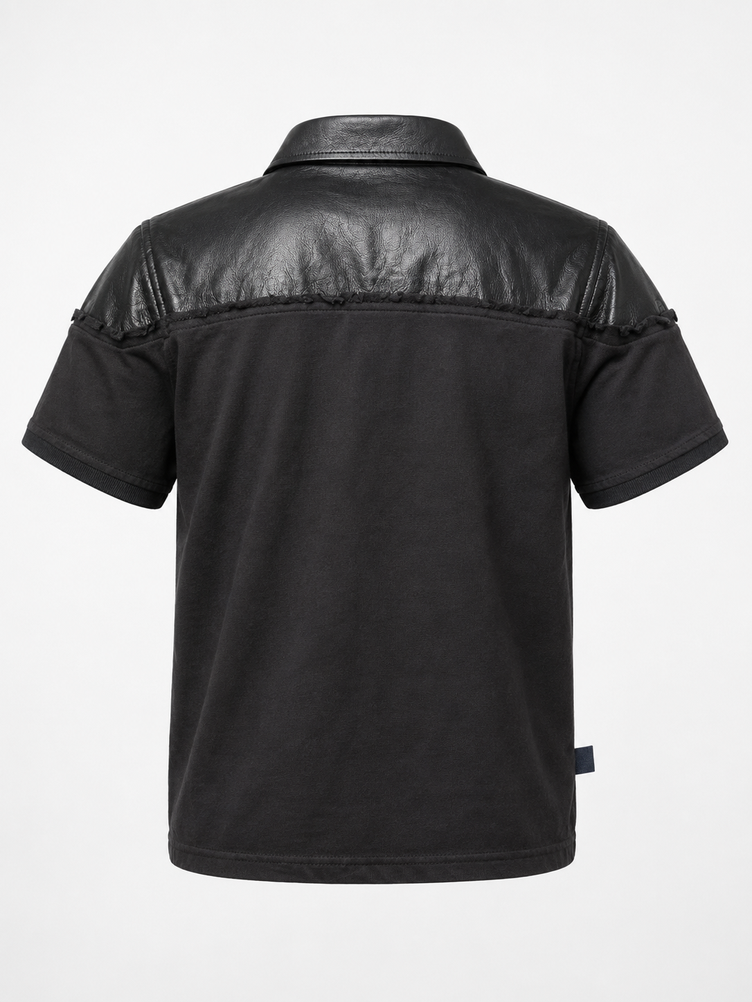 LEATHER DIPPED POLO