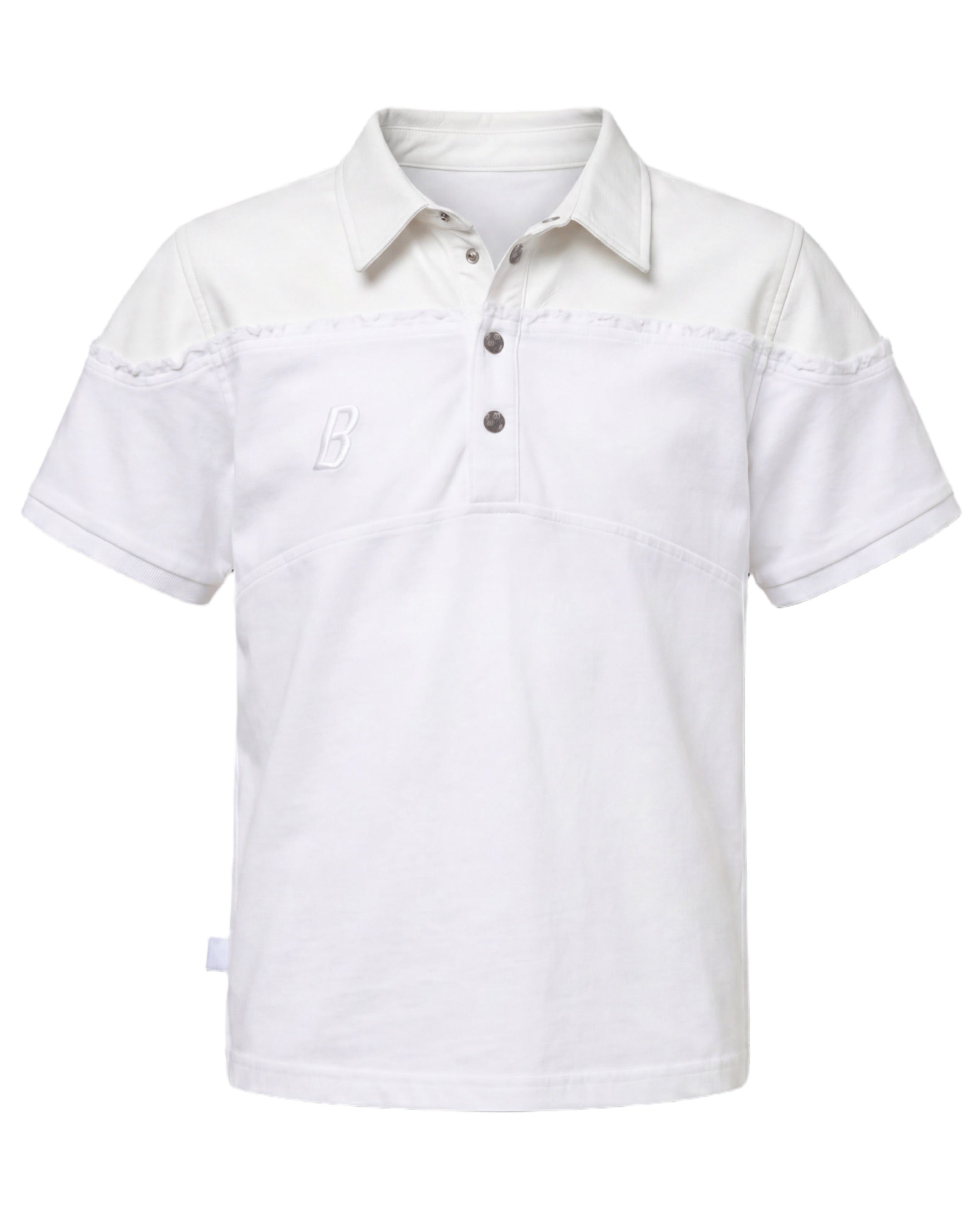 LEATHER DIPPED POLO