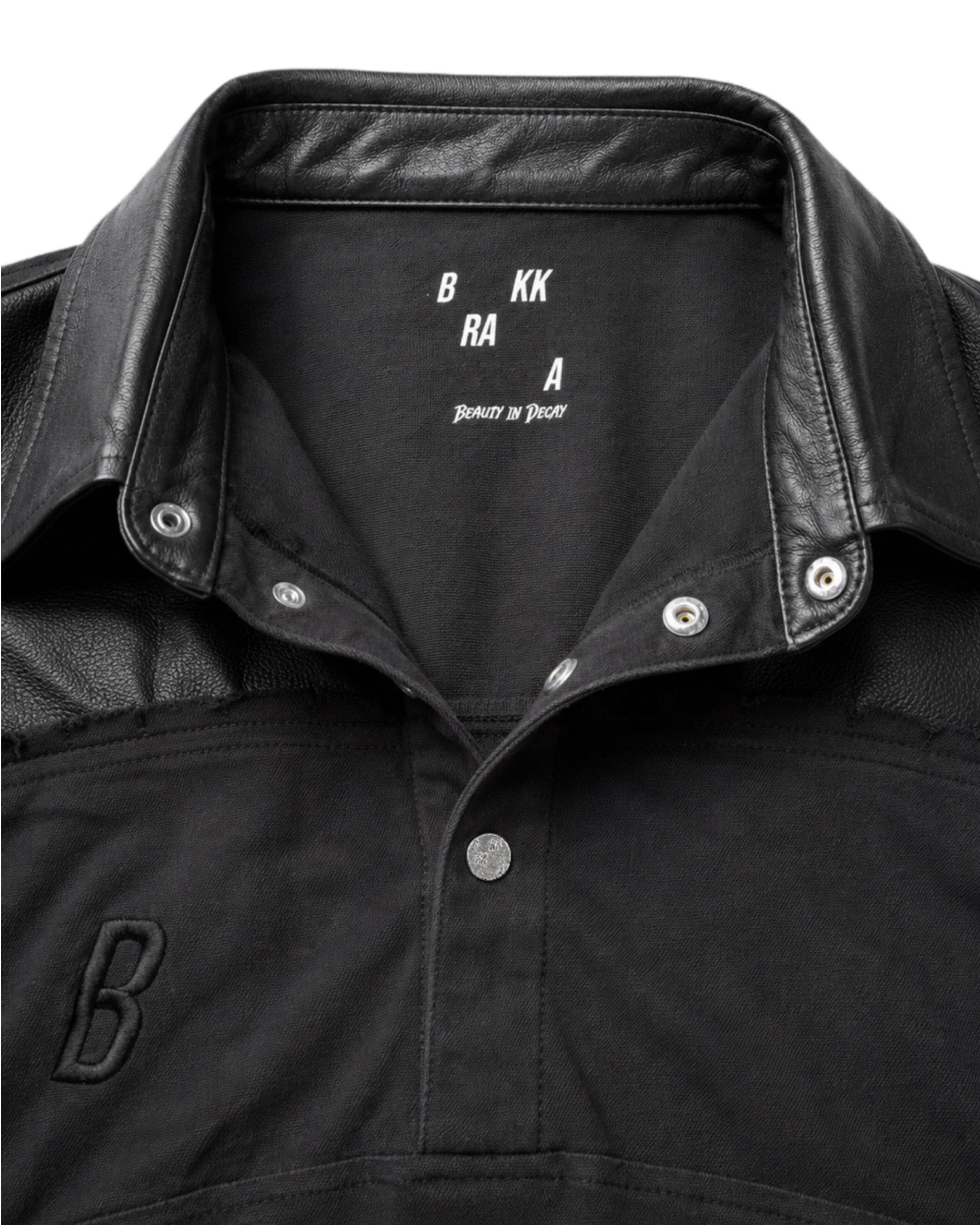 LEATHER DIPPED POLO