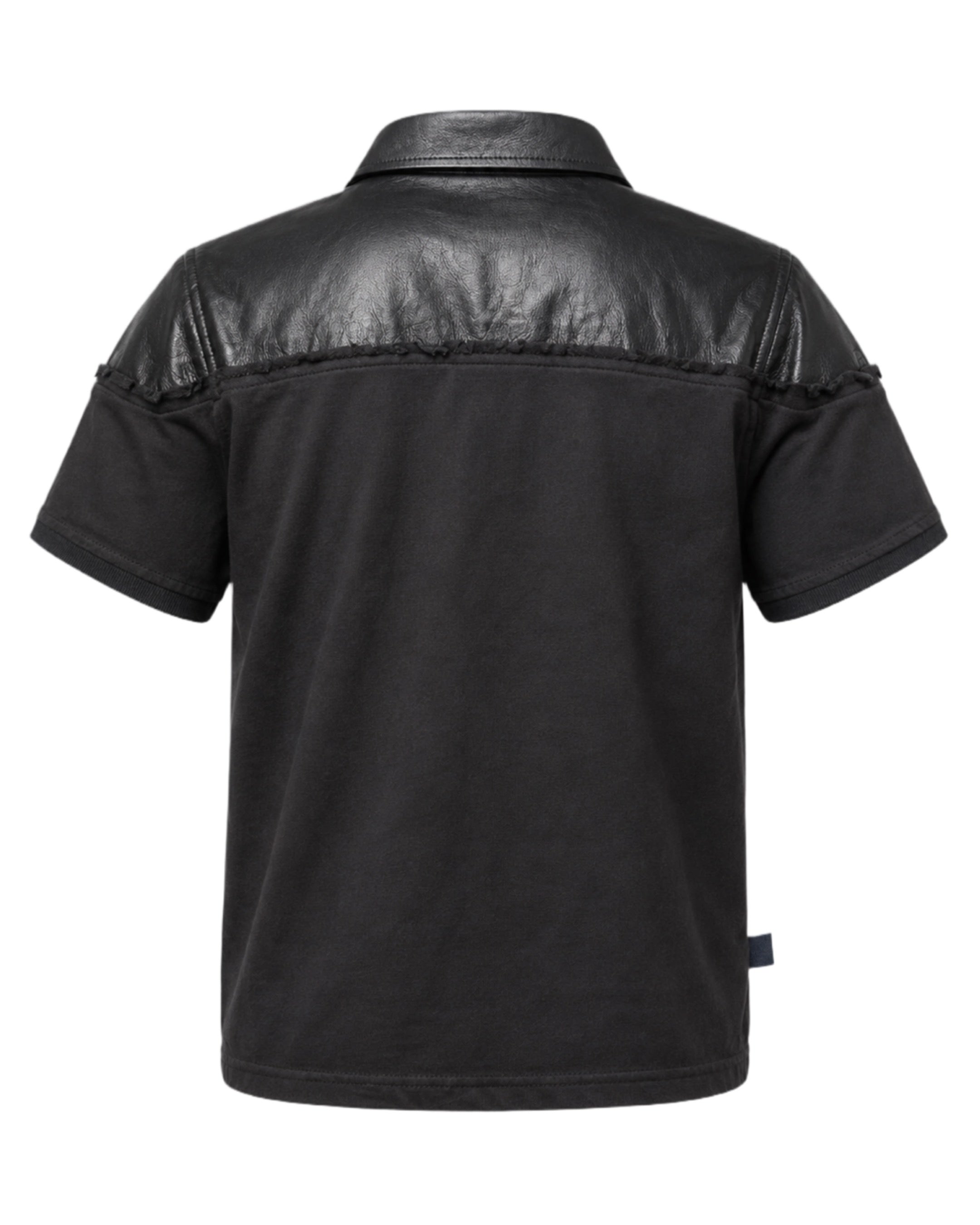 LEATHER DIPPED POLO