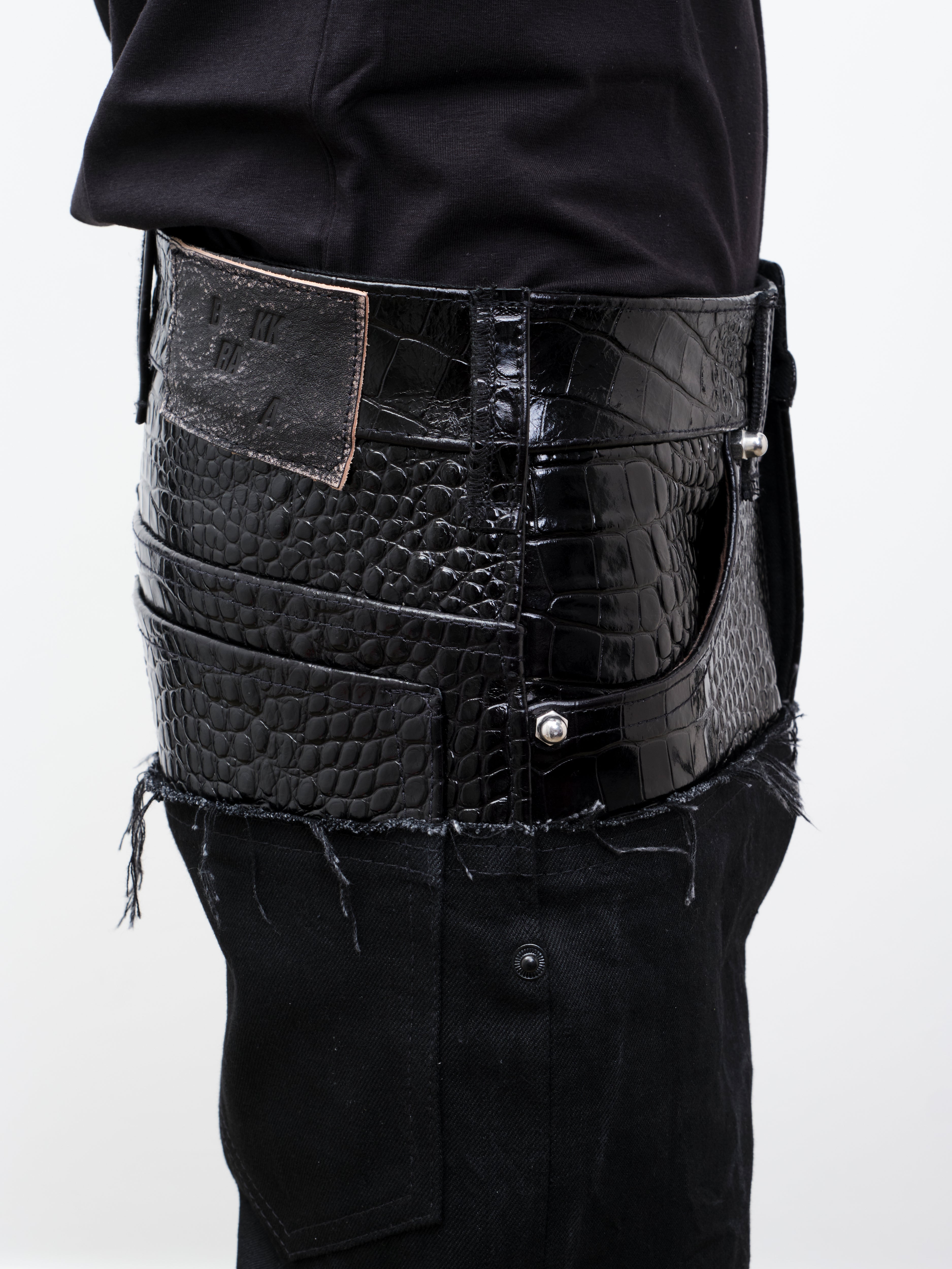 DENIM EVERGLADES CON ACABADO EN CUERO