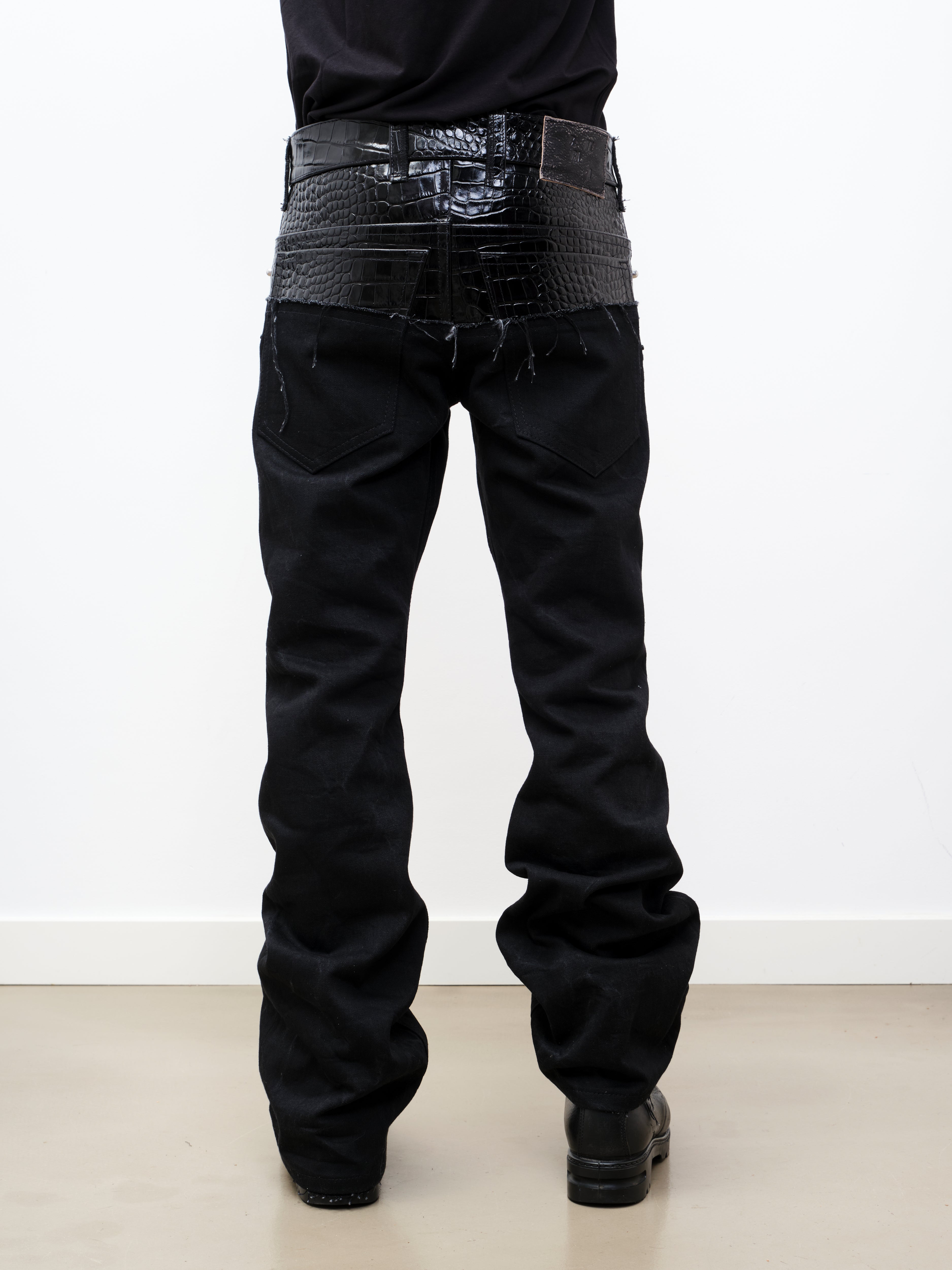 DENIM EVERGLADES CON ACABADO EN CUERO