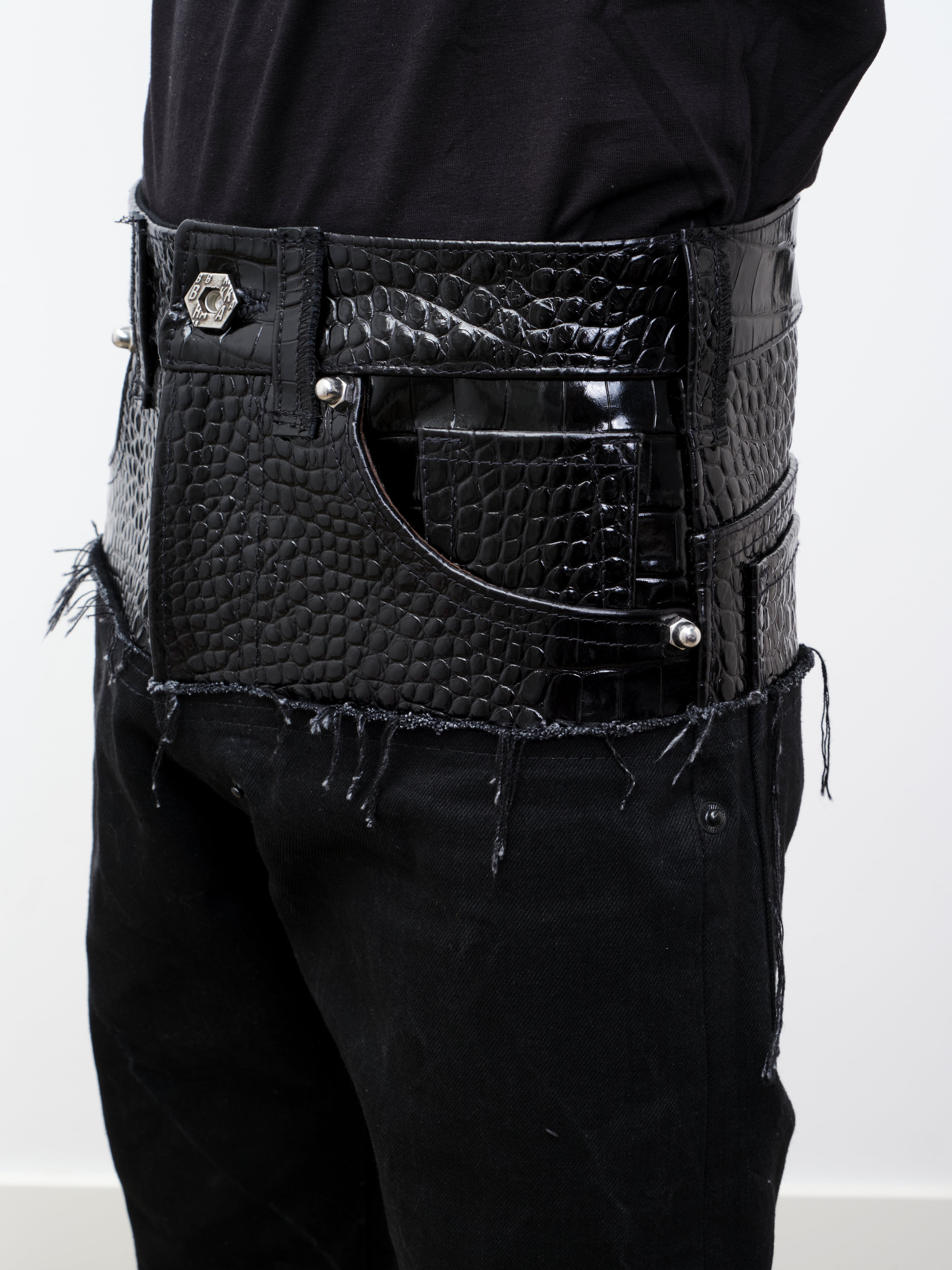 DENIM EVERGLADES CON ACABADO EN CUERO