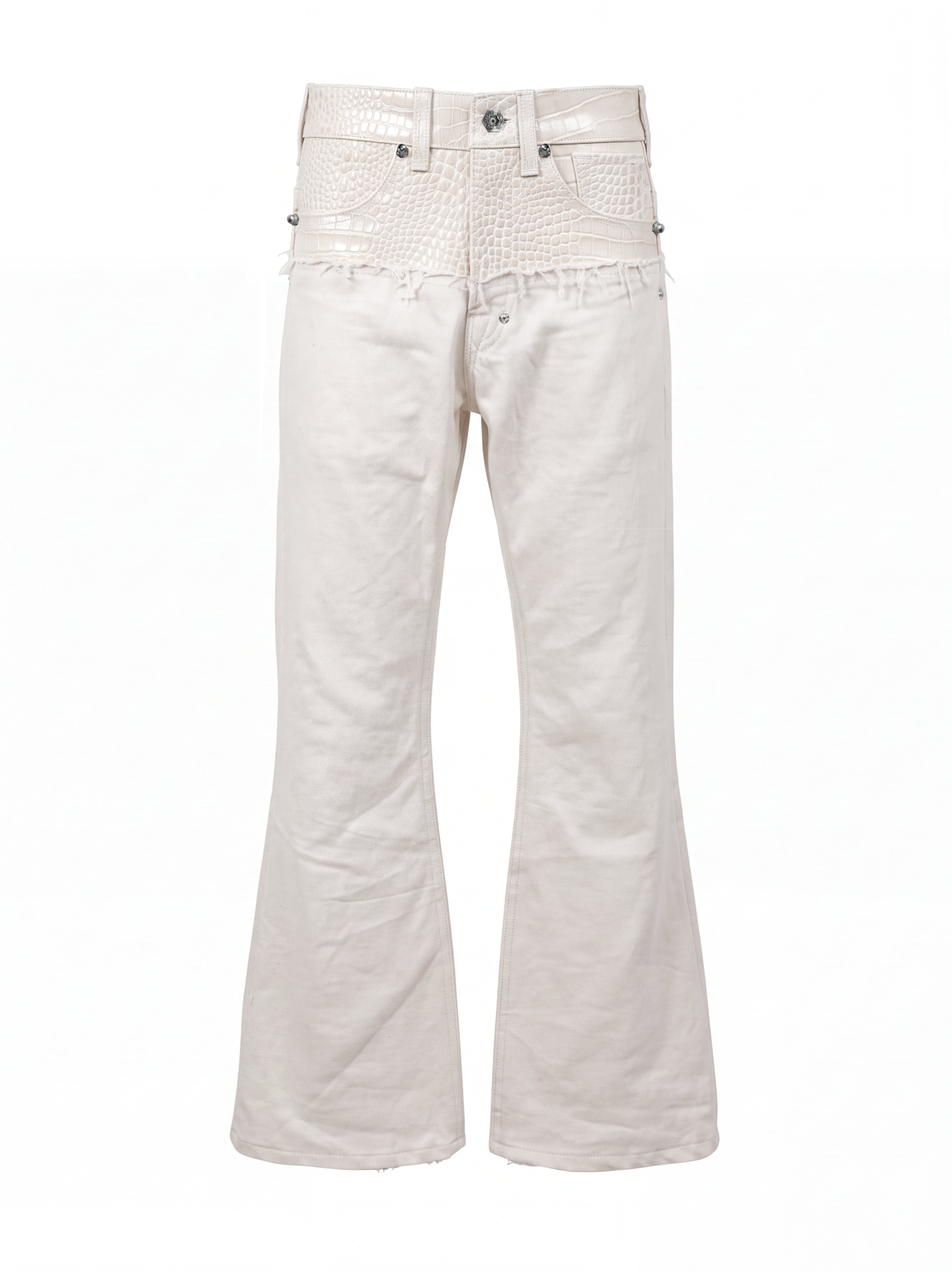 LEATHER DIPPED EVERGLADES DENIM