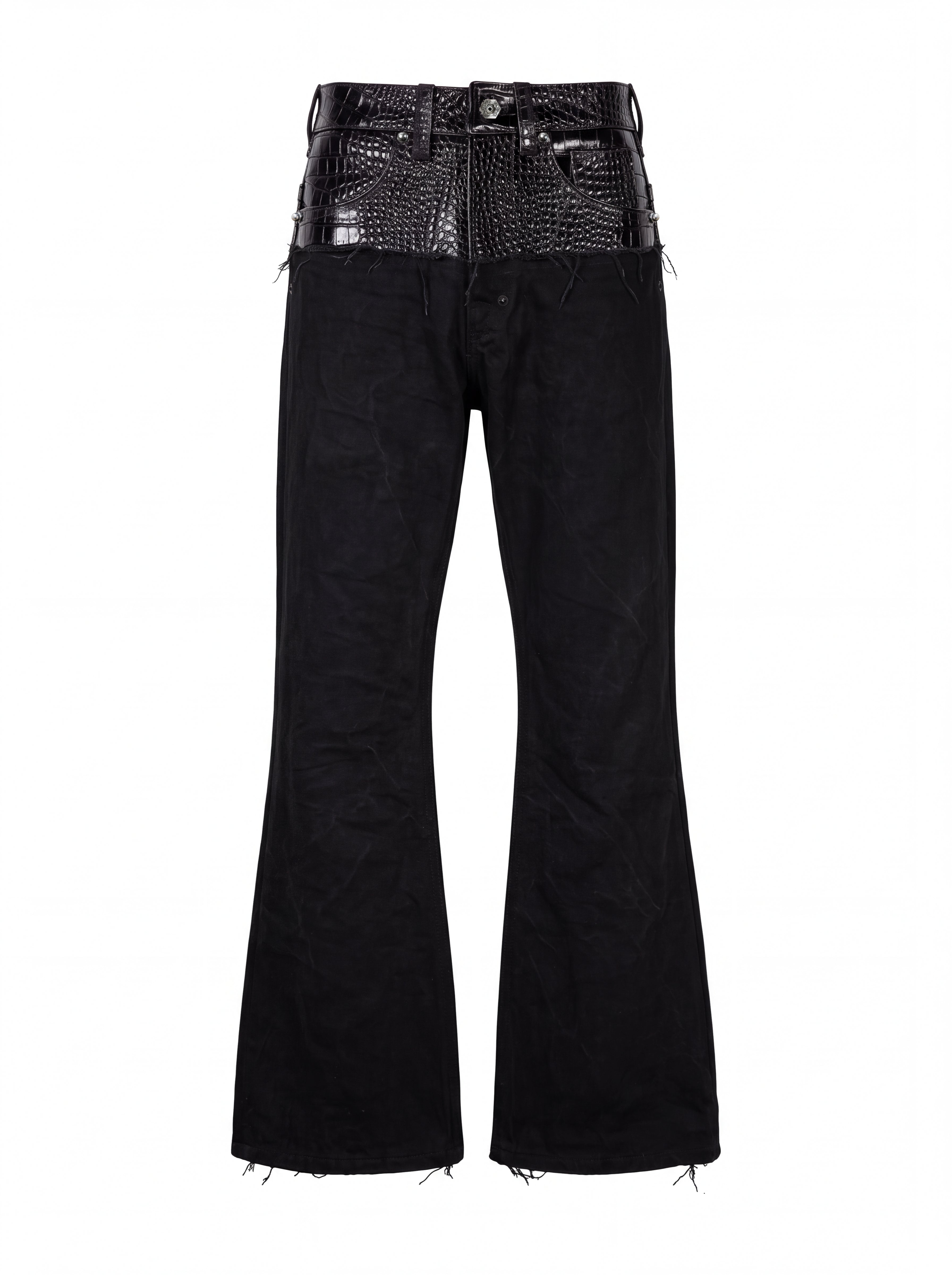LEATHER DIPPED EVERGLADES DENIM