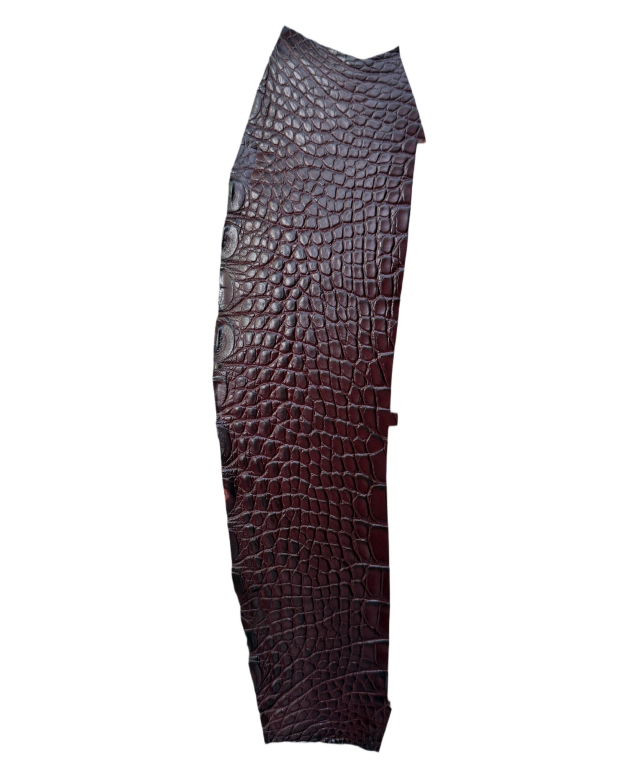 BORDEAUX BROWN ALLIGATOR