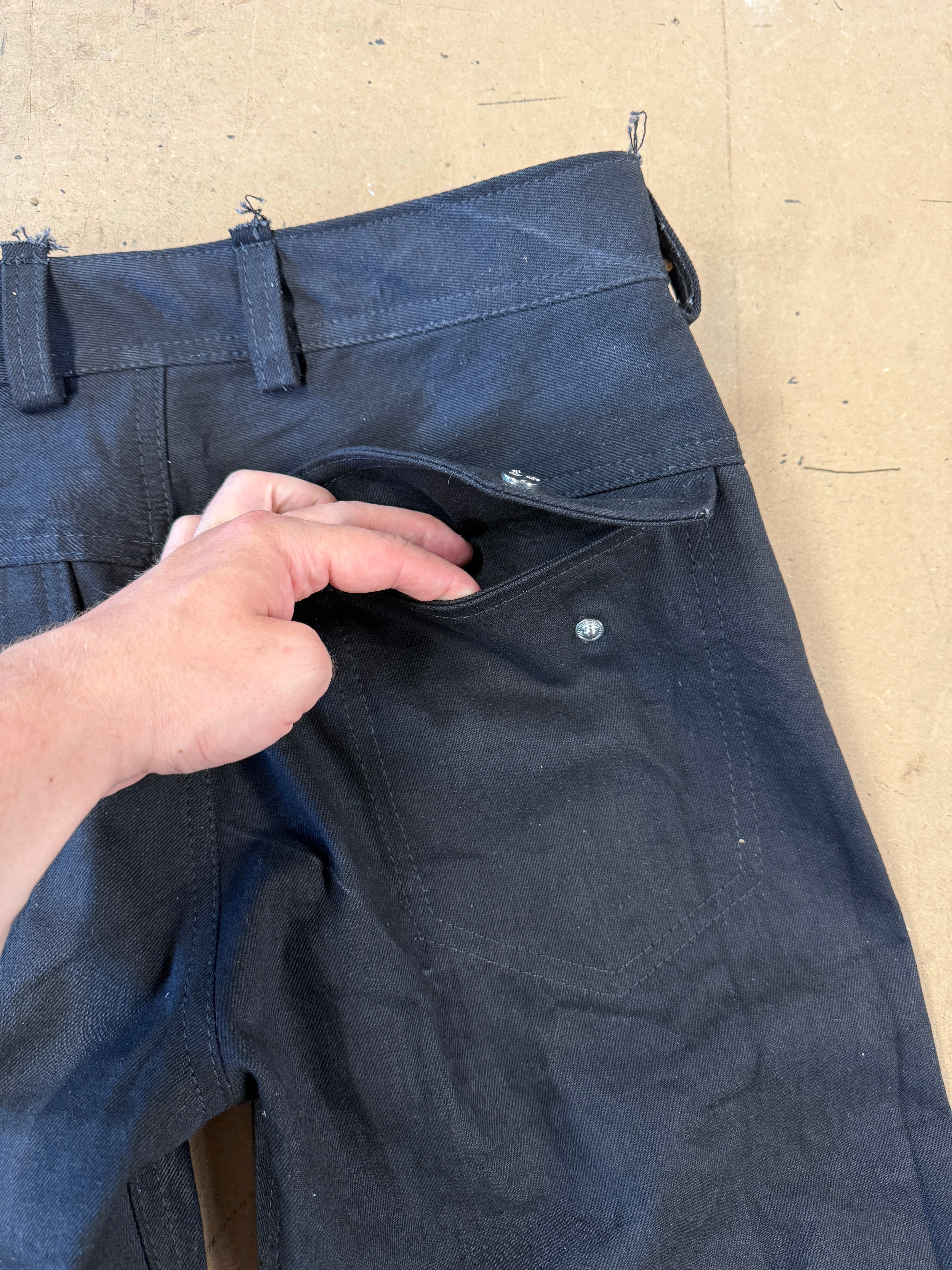 COBRA BLACK DENIM REGULAR
