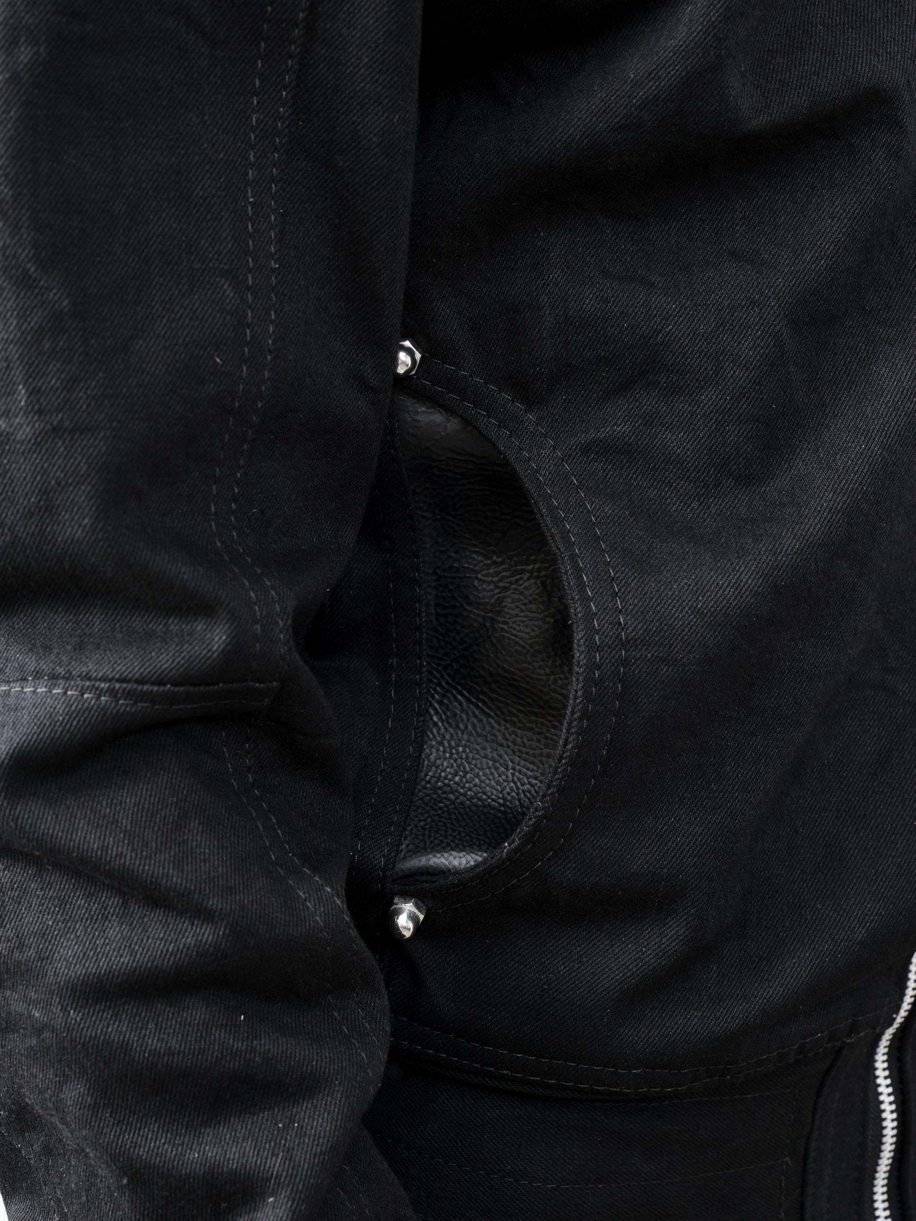 COBRA BLACK HOODED JACKET