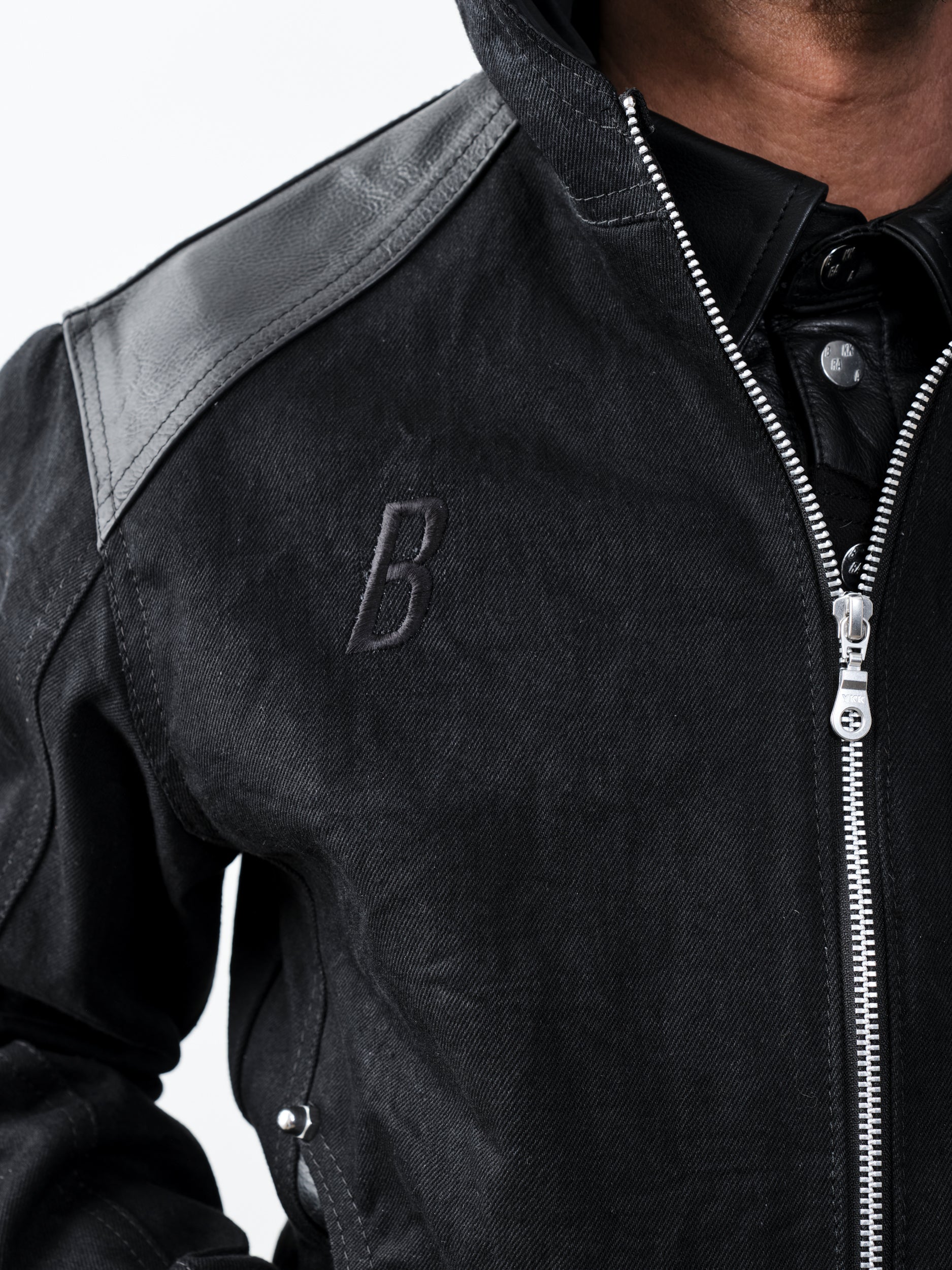 COBRA BLACK HOODED JACKET
